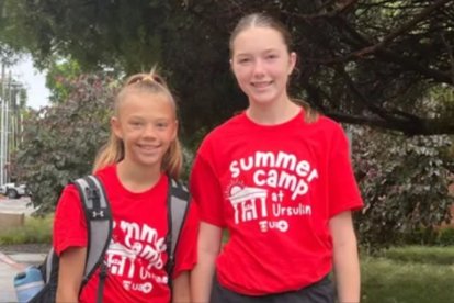 Las hermanas que murieron tomadas de la mano en las devastaciones en Texas.