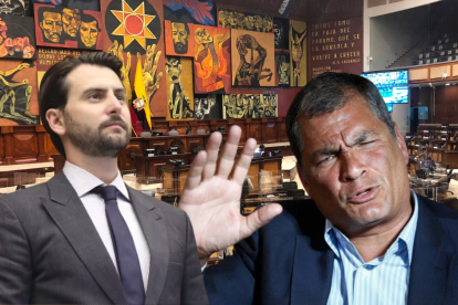 Olsen fue cuestionado por el expresidente Correa, con respecto a las medidas anunciadas para el Legislativo.