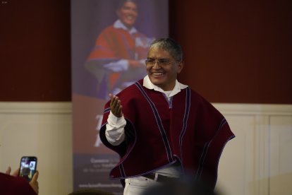 Luis Chango es el presidente de honor de Mushuc Runa.