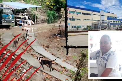 Ohsner Martínez está asilado en el Hospital Delfina Torres de Concha, en coma inducido.