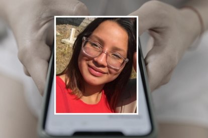 La joven le envío un mensaje a su padre antes de que perdieran su rastro.