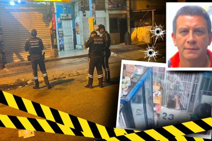 El ciudadano recibió varios impactos de proyectil.