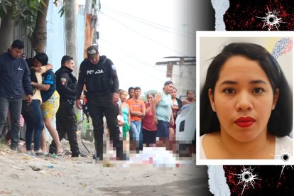 Nancy Arévalo fue asesinada la mañana de ayer en el cantón Durán.
