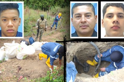 A unos 300 metros del lugar donde militares encontraron un pozo ilegal para extraer combustible, ocurrió el asesinato de cuatro individuos.