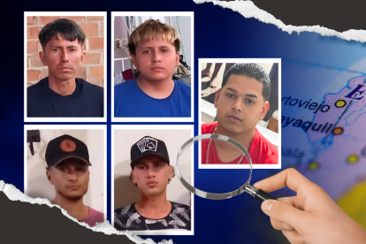 Cinco jóvenes salieron de paseo a una playa. Estuvieron en Puerto López y no vuelven a sus casas.