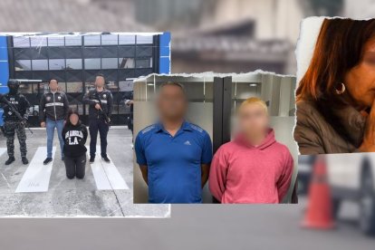 Cayó una tercera implicada en crimen de mujer, ocurrido afuera de iglesia, en Quito.