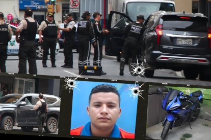 Carlos Alberto Macías Intriago se movilizaba en un carro de alta gama cuando fue acribillado.