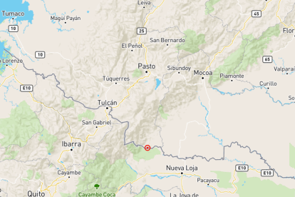De último momento se registró un sismo en Ecuador