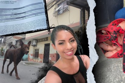 En la planta baja de esta vivienda fue hallado el cuerpo de Katherine Silva López, de 30 años, quien presentaba un surco en el cuello.