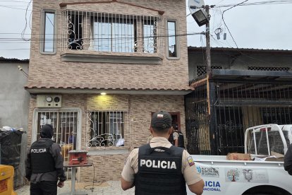 El centro funcionaba en una vivienda del sur de Guayaquil.