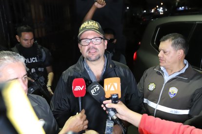 El operativo fue liderado por el ministro del Interior, Jhon Reimberg