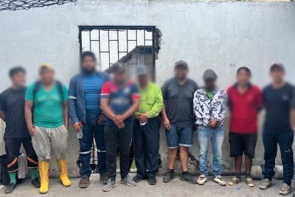 Los aprehendidos fueron puestos a órdenes de autoridad judicial competente.