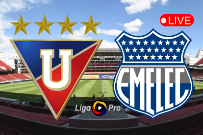 Liga de Quito recibe a Emelec por la vigésima jornada de la LigaPro Ecuabet 2025.