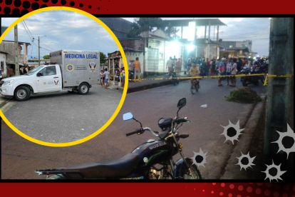 En el barrio La Caraguay, zona céntrica de Buena Fe hubo conmoción.