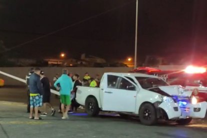 Un fallecido y tres heridos dejó ataque en la vía Puerto - Aeropuerto de Manta