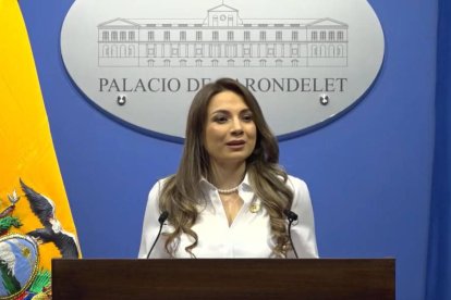 Carolina Jaramillo habló sobre las preguntas del referéndum de Daniel Noboa.