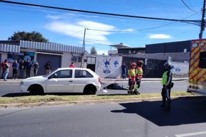 En la calle Giovanni Calles, en Carapungo, una joven perdió la vida.