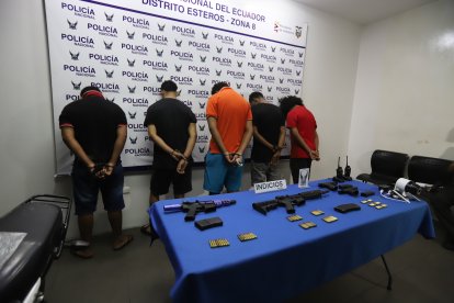 Los aprehendidos no rebasaban los 21 años. Todos estarían involucrados en una organización criminal.