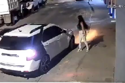 El crimen quedó registrado en video.