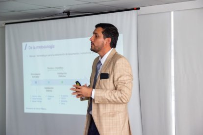 Jimmy Daniel Martin Delgado, nuevo Ministro de Salud de Ecuador.