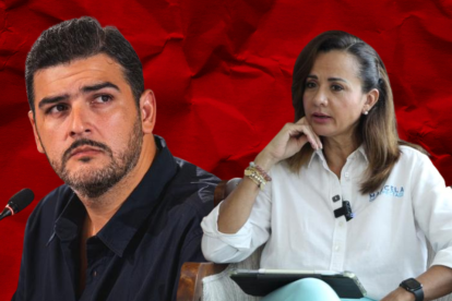 as declaraciones de Marcela Aguiñaga se dieron este 15 de julio.