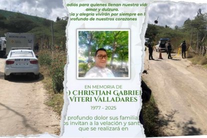 El taxista fue identificado como Christian Gabriel Viteri Valladares, residente de Carapungo.