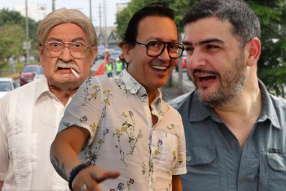 El comediante desempolvó al personaje para abordar la polémica por las obras en Ceibos.