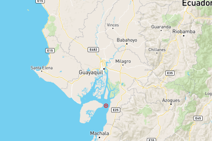 Sismo se registró este 17 de julio de 2025, en Guayas.