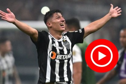 Alan Franco jugador del Atlético Mineiro de Brasil.