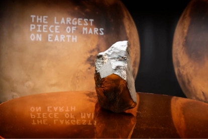 La única roca de Marte que se encuentra en nuestro planeta fue subastada por millones de dolares
