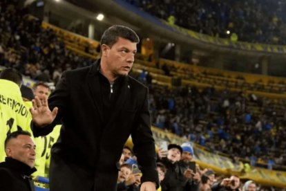 Sebastián Battaglia jugó y dirigió a Boca Juniors.