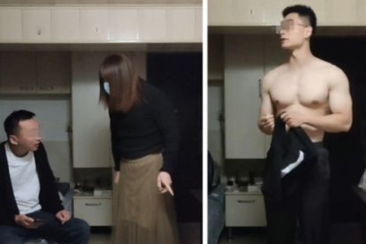 Estas son capturas de video de los encuentros íntimos que mantenía el hombre con sus víctimas.