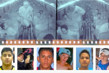 La Policía difundió el rostro de los presuntos asaltantes que robaron el arma a una uniformada.