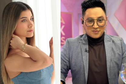 Sarah Alarcón y Leonardo Quezada o Lazito