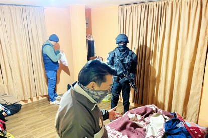 Los allanamientos se realizaron en diferentes lugares de la provincia.