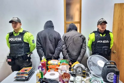 Uno de los sospechosos es de nacionalidad colombiana.