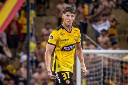 Gastón Campi anotó un gol para Barcelona en el estadio Jocay