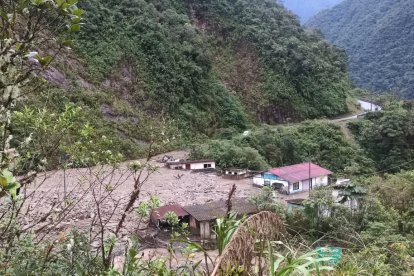 Un nuevo aluvión se registró en la provincia del Azuay.