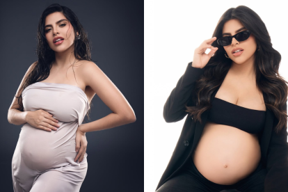 Emma Guerrero en la dulce espera de se segundo bebé, al que llamará Ignacio