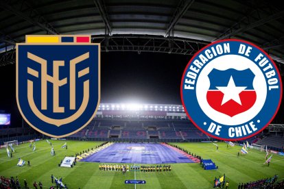 Ecuador y Chile se enfrentan en el estadio Banco Guayaquil.