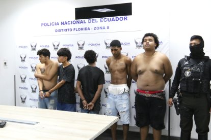 Los criminales fueron llevados a la UVC Nueva Prosperina.