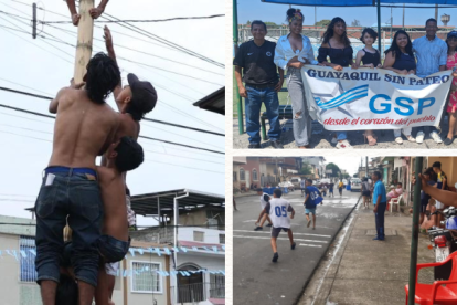 Algunos barrios de Guayaquil ya iniciaron actividades por las fiestas julianas.