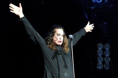 Ozzy Osbourne en su presentación en Alemania