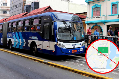 Temporalmente se cerrará la estación de la metrovía ubicada en la calle Esmeraldas, y debe de tomar en cuenta la siguientes indicaciones.