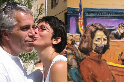 Maxwell siempre estuvo con Epstein y sabía todo lo que él hacía, por lo cual la enjuiciaron y sigue pagando su condena