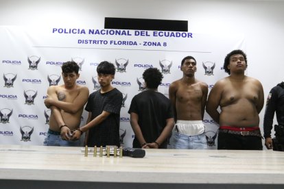 Los implicados fueron aprehendidos en el mismo sector en donde estaban las víctimas.