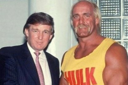 Donald Trump y Hulk Hogan sostenían una larga amistad.