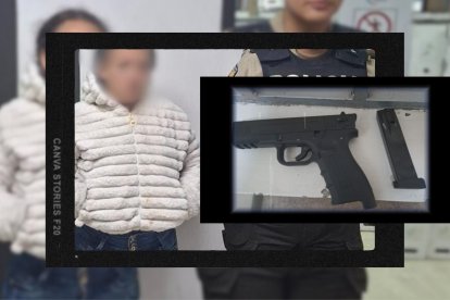 La sospechosa, tras su detención, fue llevada a audiencia de formulación de cargos.