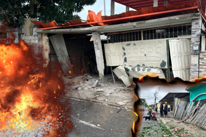 Cinco casas afectadas y vecinos asustados por el uso de artefactos detonantes, en la madrugada.