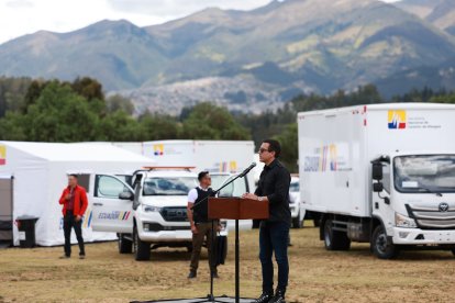 Daniel Noboa reduce cantidad de ministerios y secretarías de Estado en Ecuador.